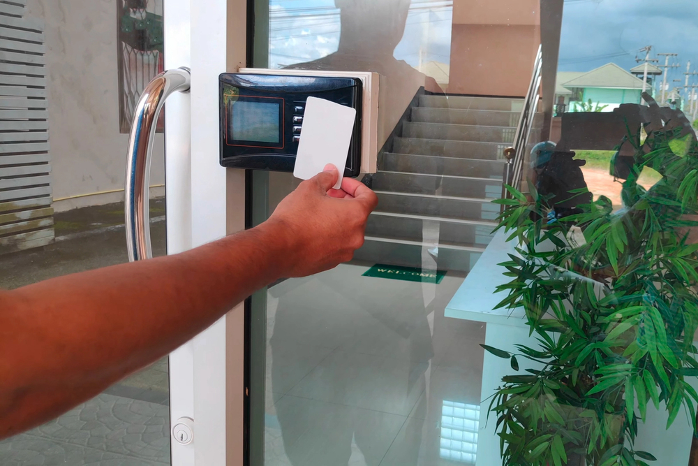 Tastierino controllo accessi