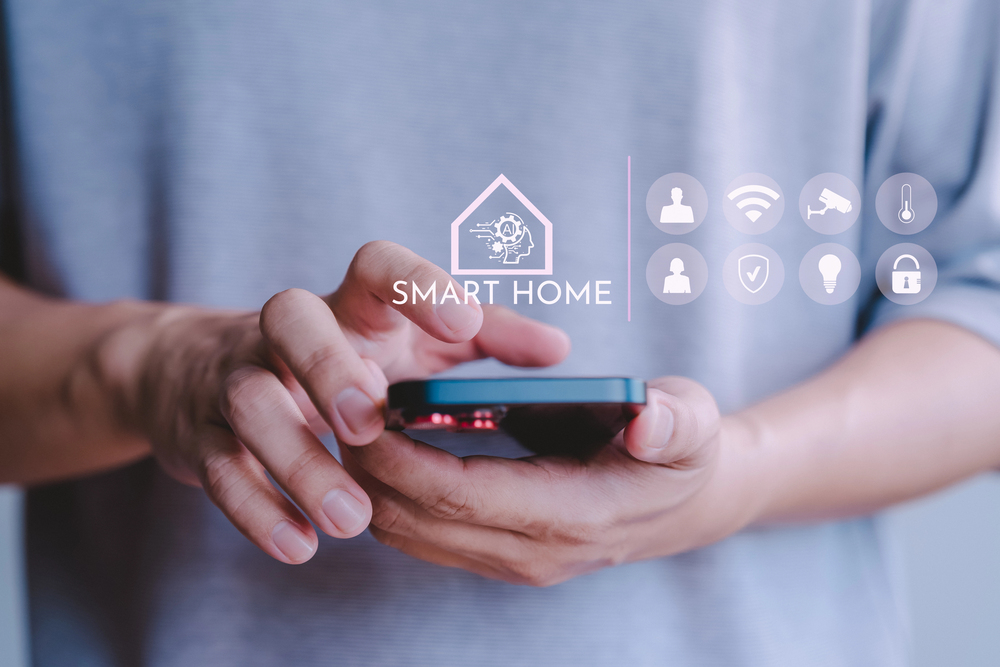 App di domotica su smartphone e attuatori